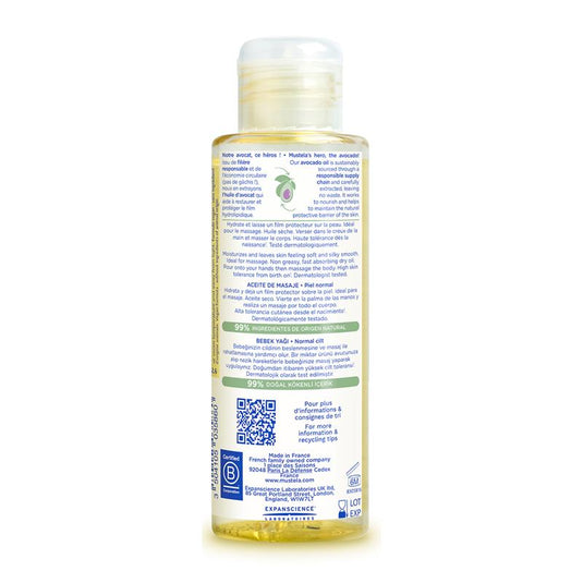 Mustela Baby Massage Oil 100ml