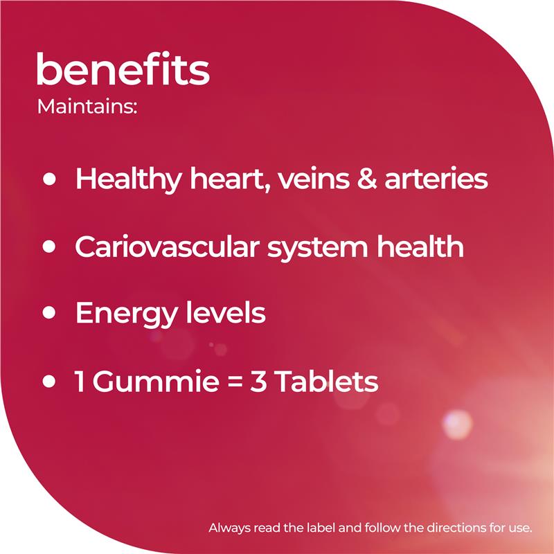 Load image into Gallery viewer, Nature's Way High Strength Adult Vita Gummies Heart &amp; Arteries 30 Gummies
