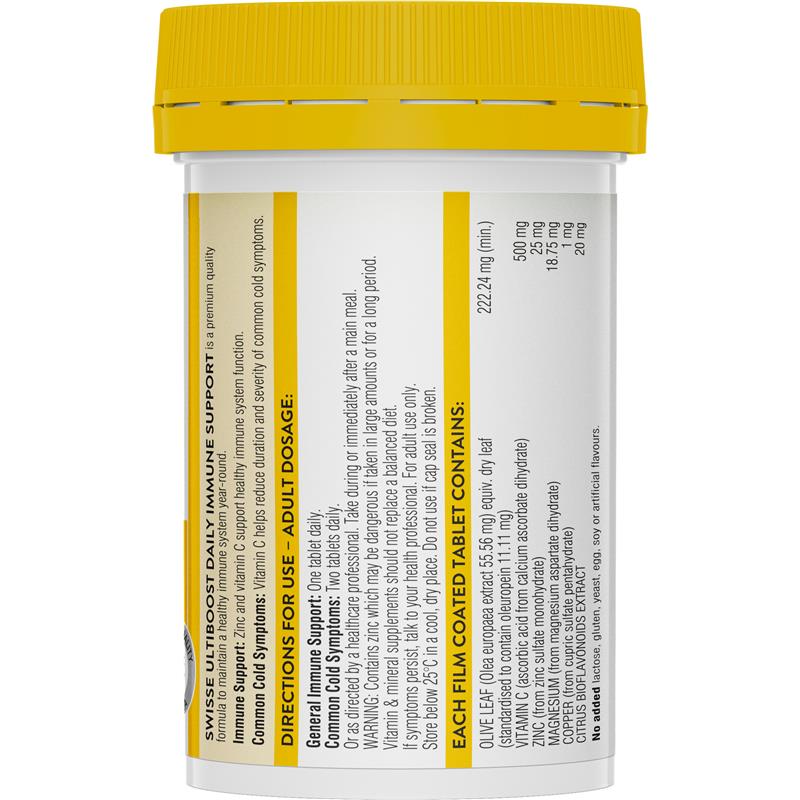 Load image into Gallery viewer, Swisse Daily Immune Support 60 Tablets
