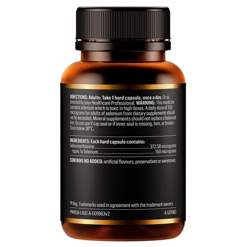 Load image into Gallery viewer, GO Healthy Selenium 150mcg 60 Hard Capsules
