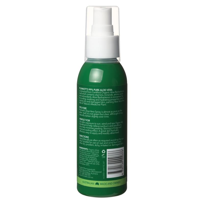 Load image into Gallery viewer, Plunketts 99% Pure Aloe Vera Cooling Spray 125ml
