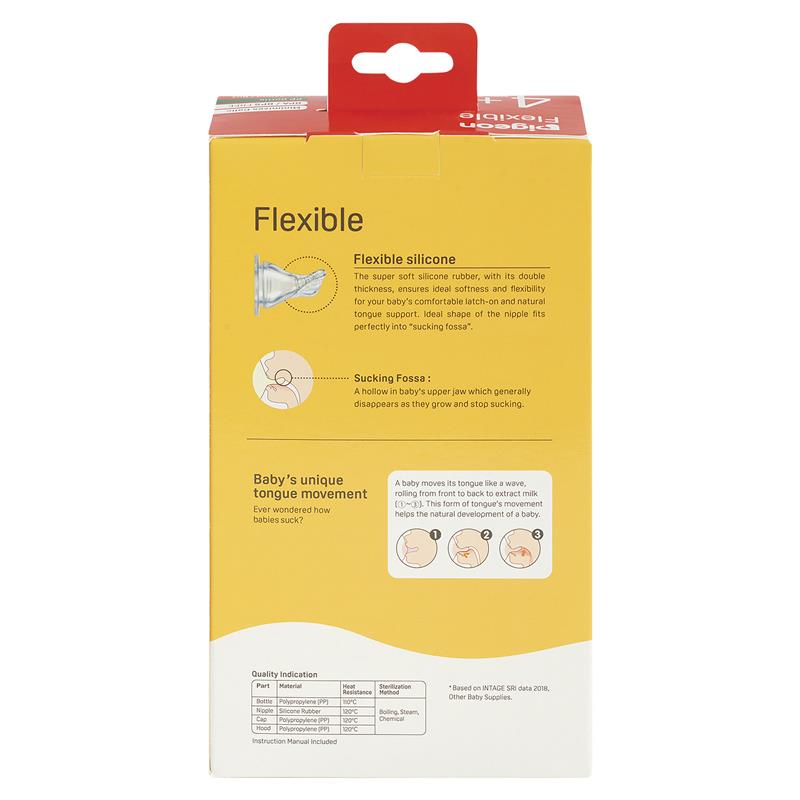 Load image into Gallery viewer, Pigeon Flexible Peristaltic PP Bottle 240ml Twin Pack
