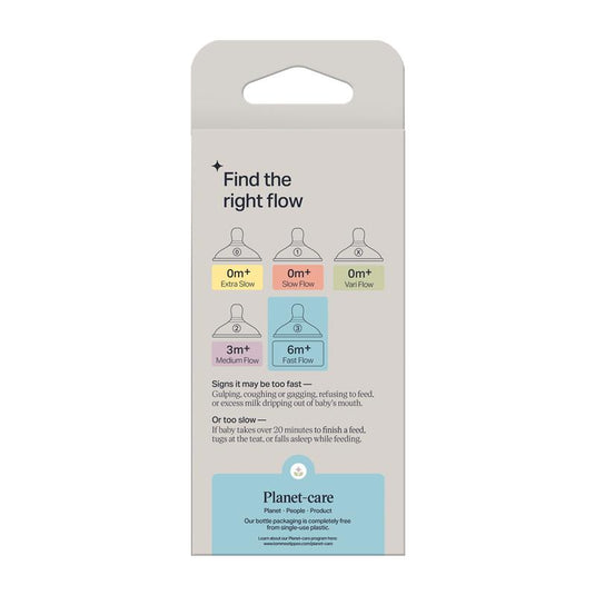 Tommee Tippee Natural Start Fast Flow Teats 2 Pack