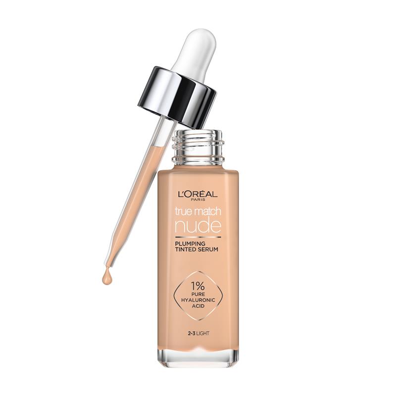 Load image into Gallery viewer, L'Oreal Paris True Match Nude Plumping Tinted Serum 2-3 Light

