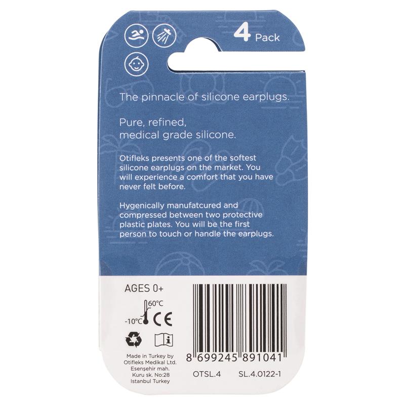 Load image into Gallery viewer, Otifleks Silicone Earplugs 4Pk
