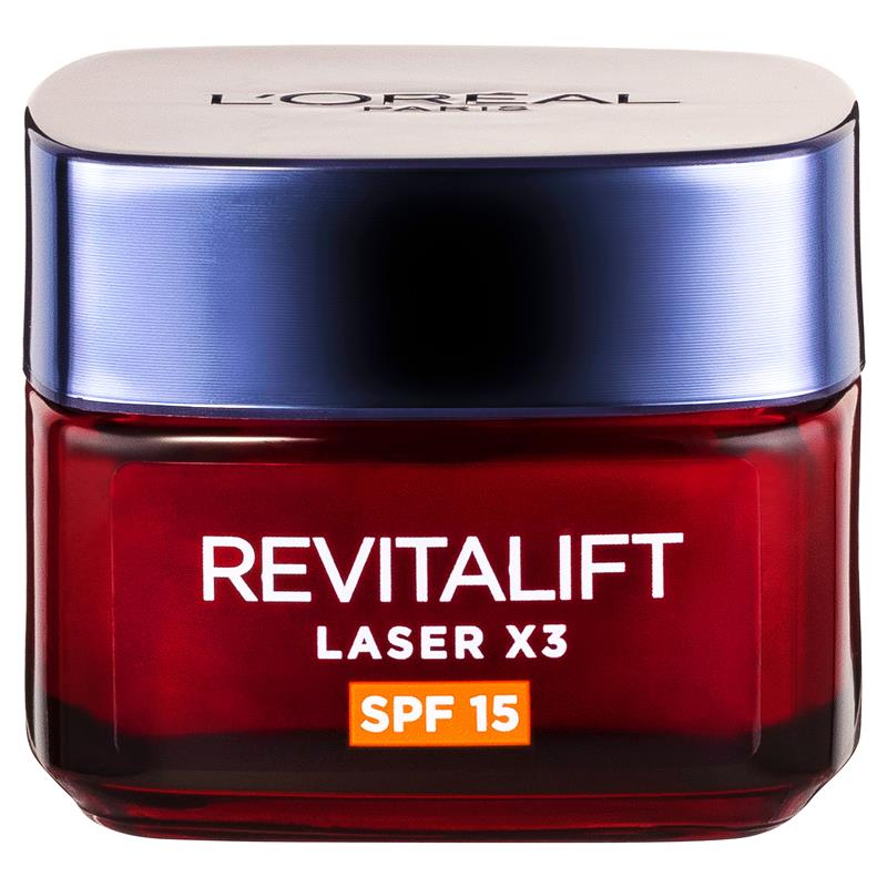 Load image into Gallery viewer, L'Oreal Paris Revitalift Laser X3 Day Cream SPF 15 50ml
