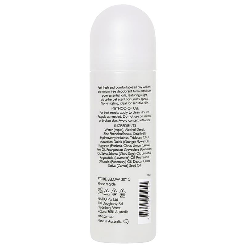 Load image into Gallery viewer, Natio Aromatherapy Aluminium Free Roll-On Deodorant 100ml
