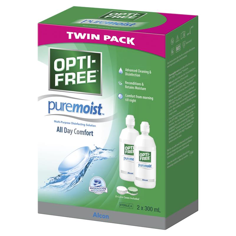 Load image into Gallery viewer, Opti Free Puremoist Twin Pack 2 x 300ml
