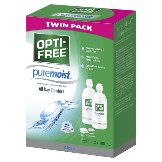 Opti Free Puremoist Twin Pack 2 x 300ml