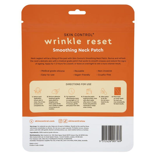 Skin Control Wrinkle Reset Smoothing Neck Patch