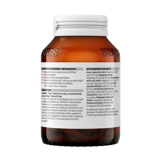 Blackmores Super Magnesium Plus 100 Tablets