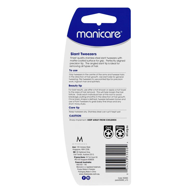 Load image into Gallery viewer, Manicare Slant Tweezers
