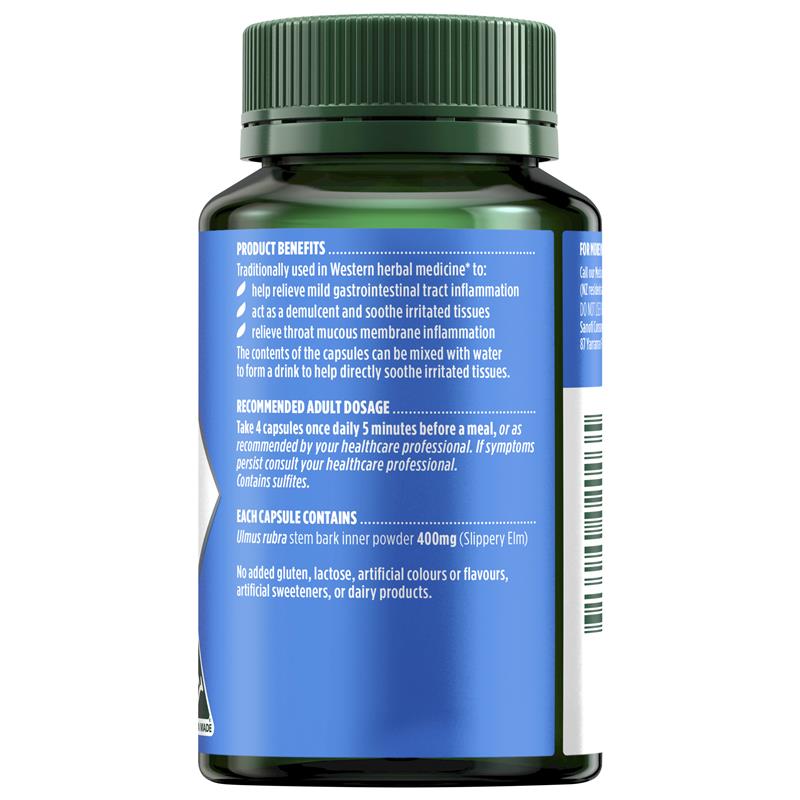 Load image into Gallery viewer, Nature's Own Slippery Elm 400mg 60 Capsules
