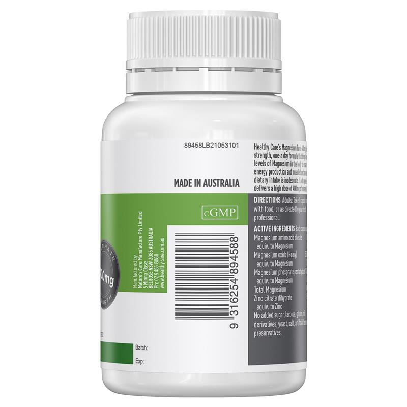 Load image into Gallery viewer, Healthy Care Magnesium Forte 400mg 30 Capsules
