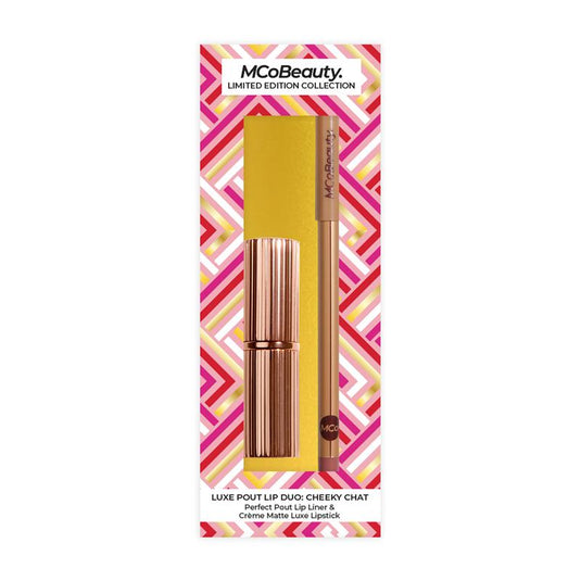MCo Beauty Luxe Pout Lip Duo Kit Cheeky Chat XMAS 2024