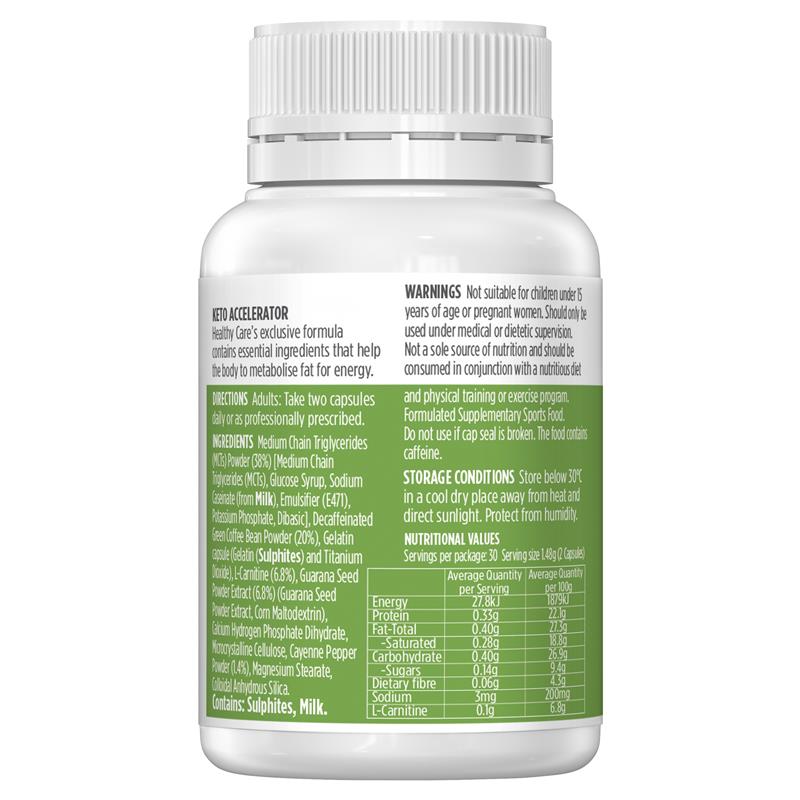 Load image into Gallery viewer, Healthy Care Keto Accelerator 60 Capsules
