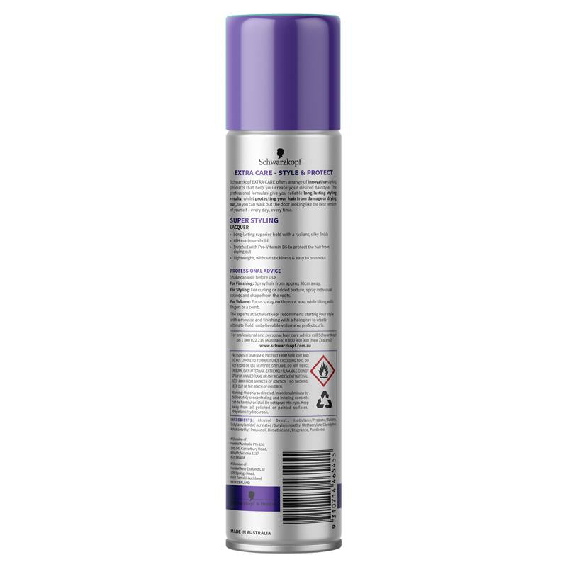 Load image into Gallery viewer, Schwarzkopf Extra Care Styling Lacquer Super 100g
