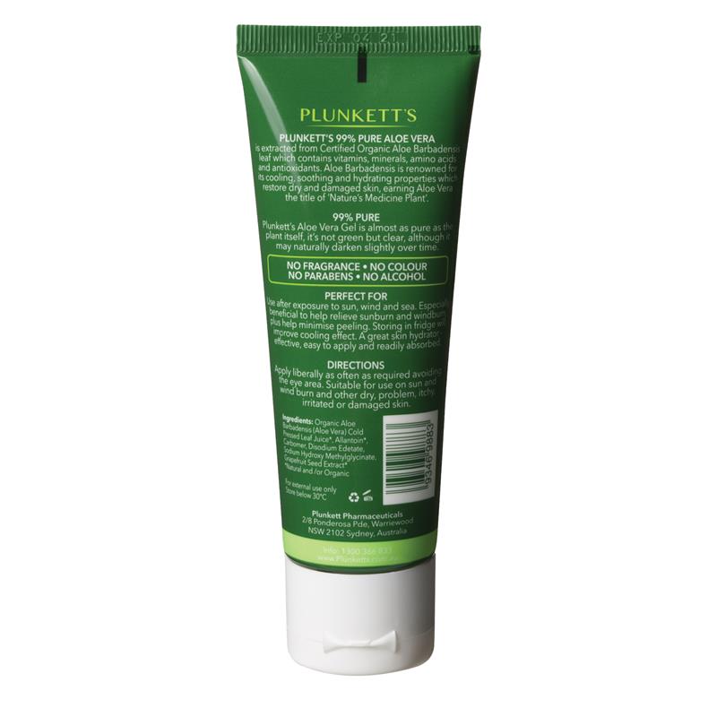Load image into Gallery viewer, Plunketts 99% Pure Aloe Vera Soothing Gel 75g
