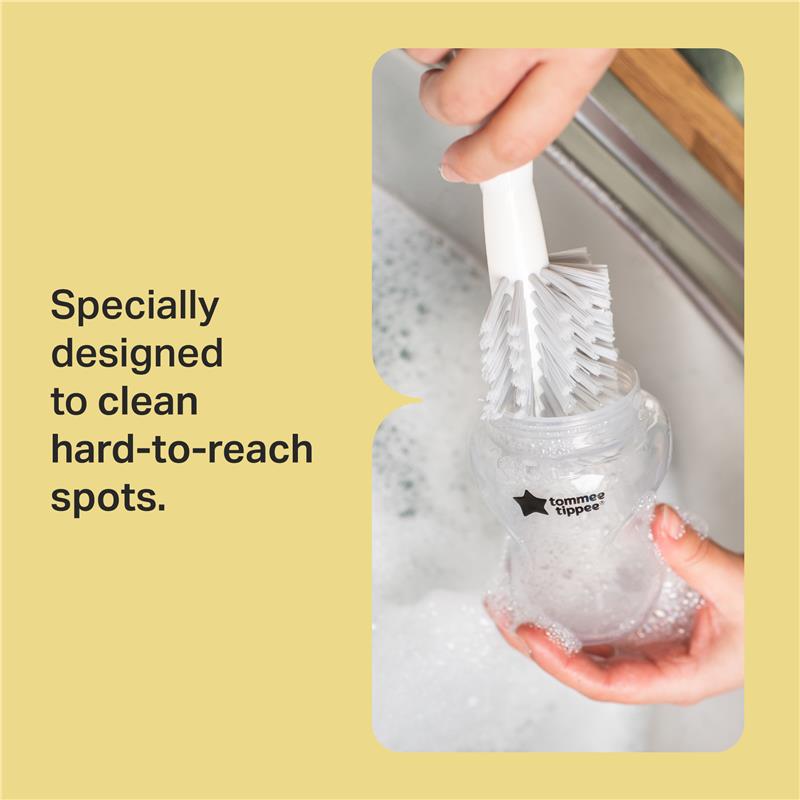 Load image into Gallery viewer, Tommee Tippee Closer to Nature 2-in-1 Baby Bottle Brush
