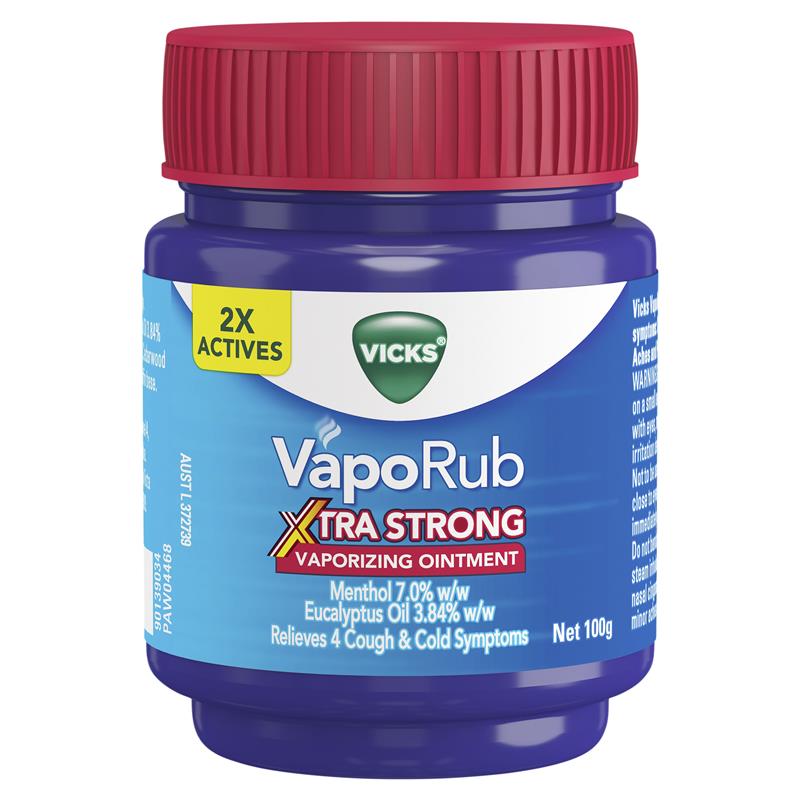 Load image into Gallery viewer, Vicks Vaporub Xtra Strong 100g
