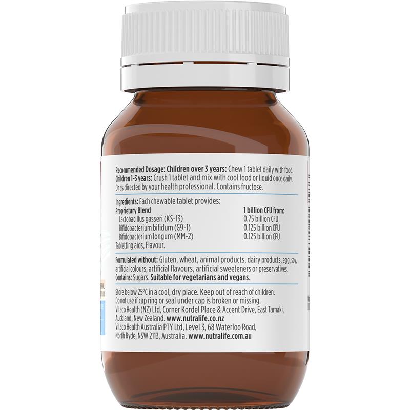 Load image into Gallery viewer, Nutra-Life Probiotica Kids Daily 60 Chewable Tablets
