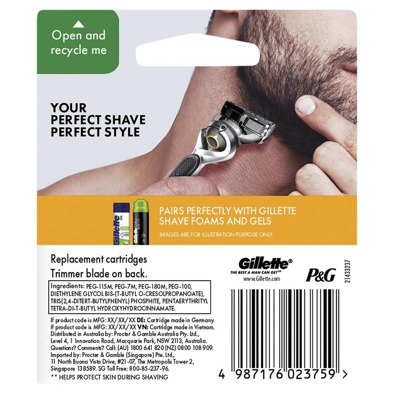 Load image into Gallery viewer, Gillette Fusion ProShield Razor Blades 8 Pack
