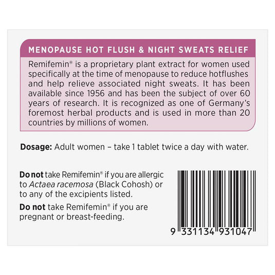 Remifemin 100 Tablets