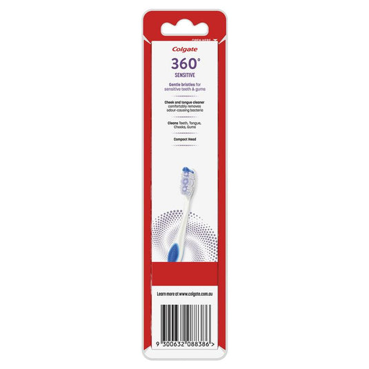 Colgate Toothbrush 360 Sensitive Pro-Relief Extra Soft 2 Pack