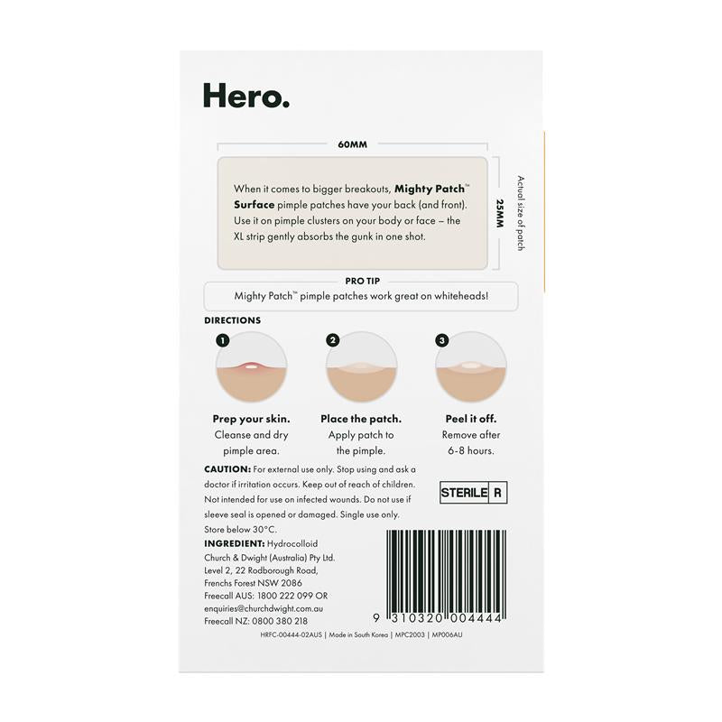 Load image into Gallery viewer, Hero Mighty Patch Surface Pimple Patches 10 pack
