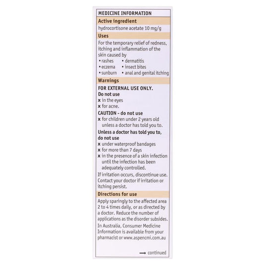 Sigmacort 1% Ointment 30g - Hydrocortisone (S3)
