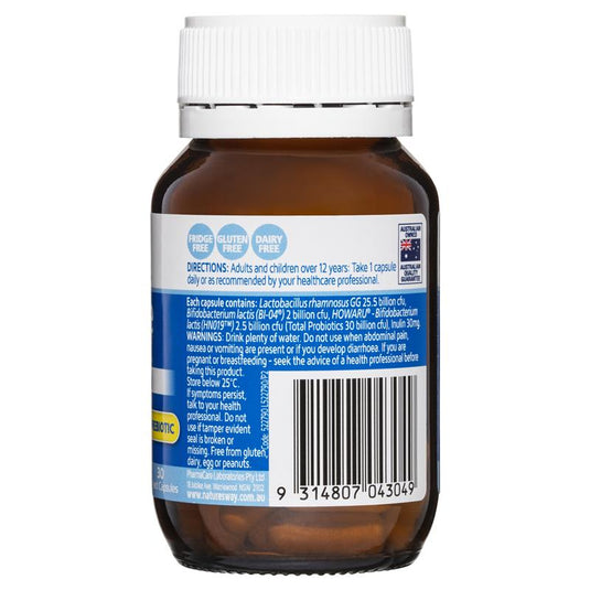 Nature's Way Restore Probiotic 30 Billion 30 Capsules