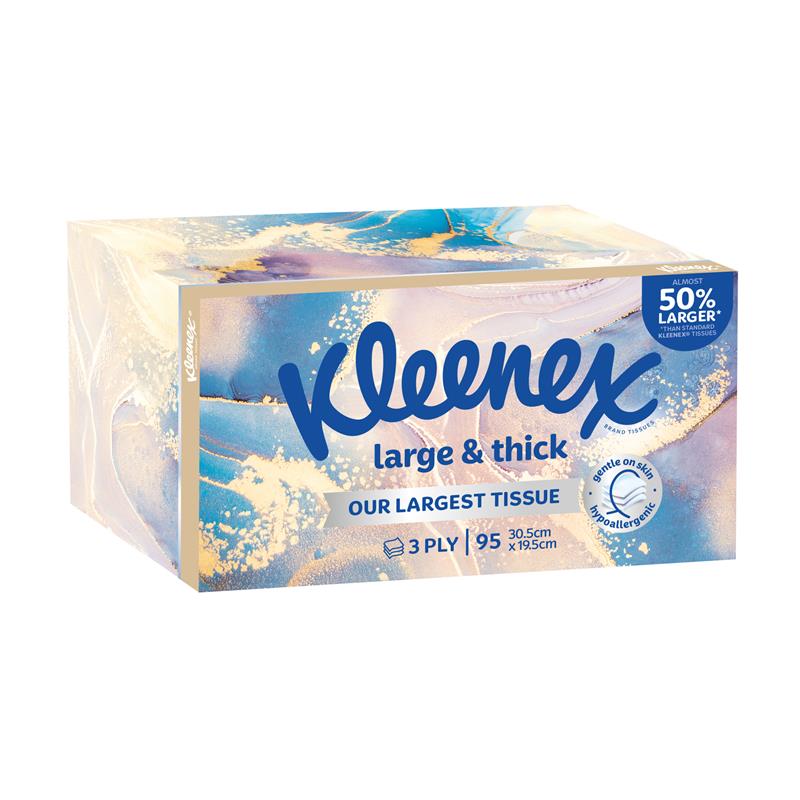 Load image into Gallery viewer, Kleenex Facial Tissues 95 Large and Thick
