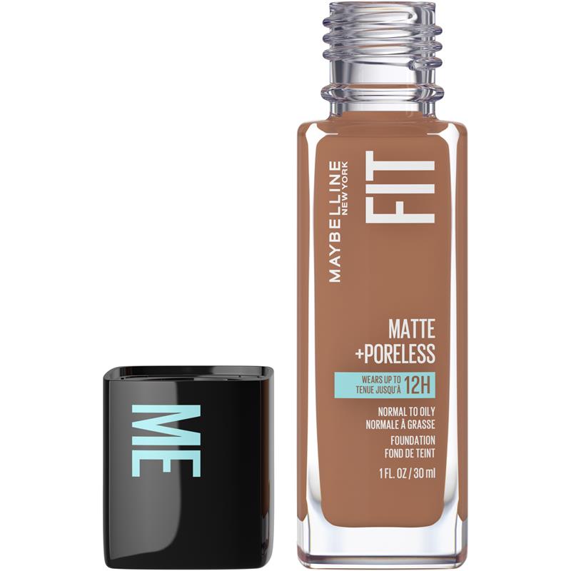 Load image into Gallery viewer, Maybelline Fit Me Matte &amp; Poreless Mattifying Liquid Foundation - Latte 358
