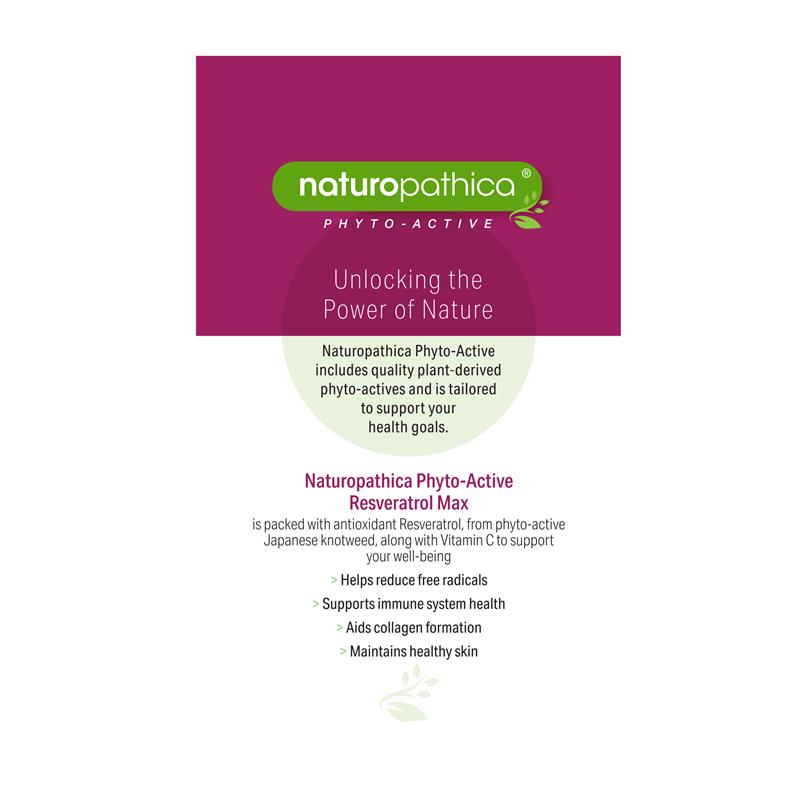 Load image into Gallery viewer, Naturopathica Resveratrol Max 30 Tablets
