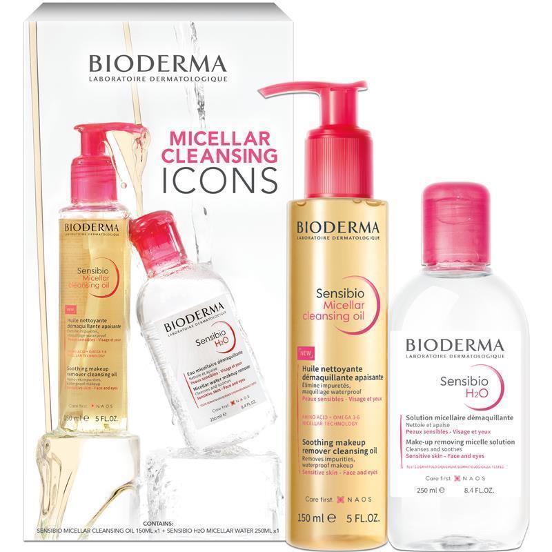 Load image into Gallery viewer, Bioderma Sensibio Micellar Power Ultimate Double Cleanse Gift Set XMAS 2024
