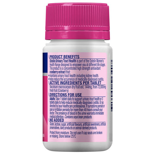 Ostelin Urinary Tract Health 30 Tablets