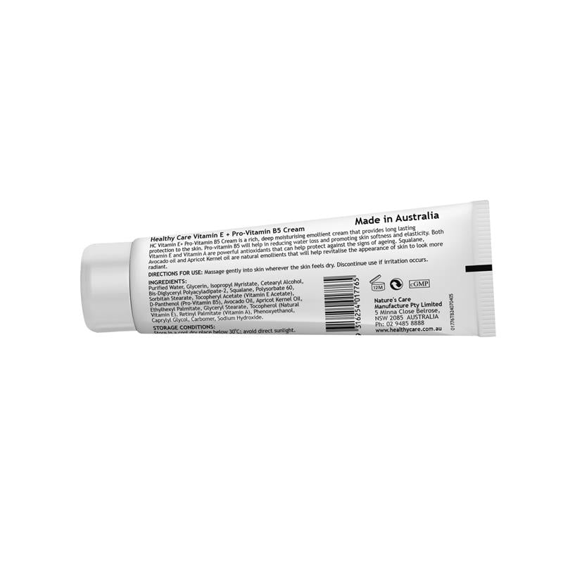 Load image into Gallery viewer, Healthy Care Vitamin E + Pro Vitamin B5 Cream 50g
