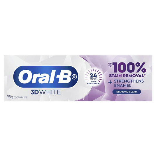 Oral B Toothpaste 3D White Lasting Enamel Strong 95g