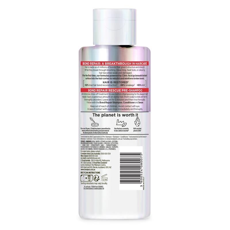 Load image into Gallery viewer, L'Oreal Paris Elvive Bond Repair Pre-Shampoo 200ml

