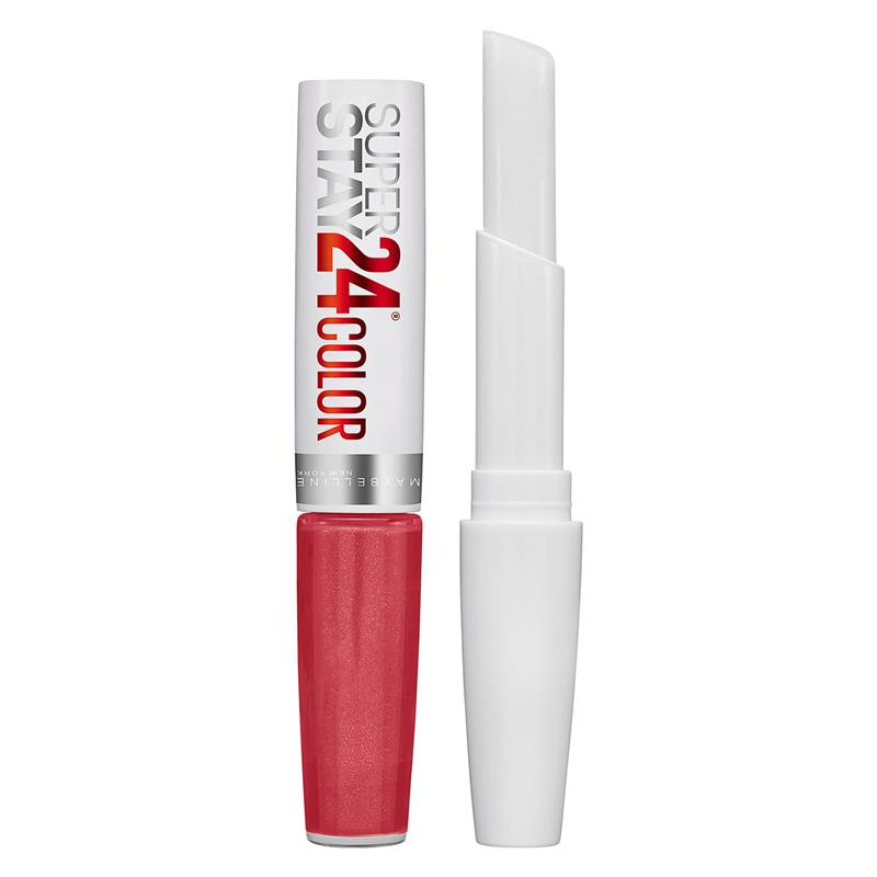 Load image into Gallery viewer, Maybelline Superstay 24 Lip Color Continuous Coral

