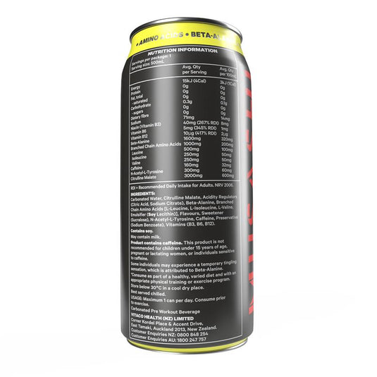 Musashi Energy Lemonade 500ml
