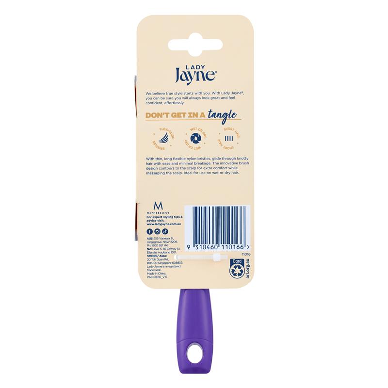 Load image into Gallery viewer, Lady Jayne Flexi Glide Detangling Brush Small
