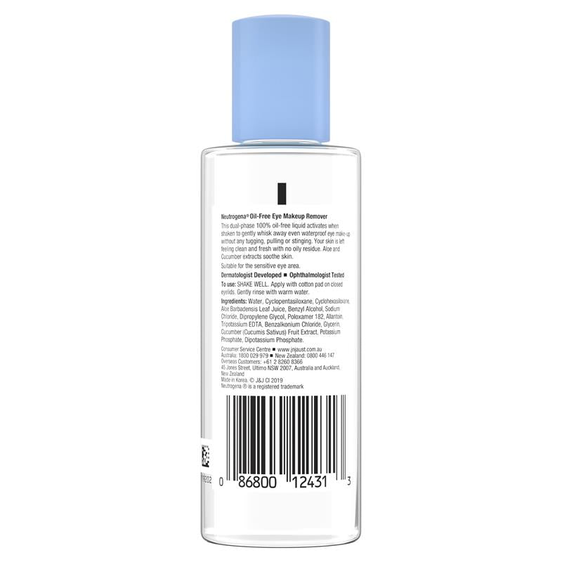 Load image into Gallery viewer, Neutrogena Oil Free Eye Makeup Remover 112ml
