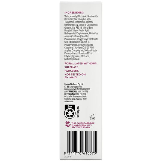Swisse Skincare Vitamin C 5% Niacinamide 5% Brightening Day Cream 50ml