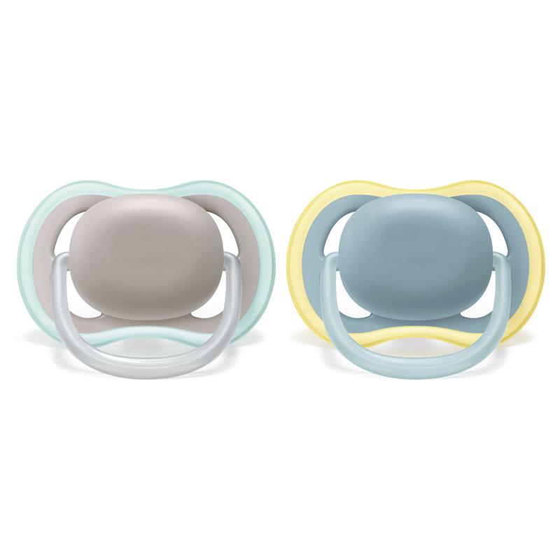 Load image into Gallery viewer, Avent Ultra Air Soother Night Time Glow 18+ Months 2 Pack
