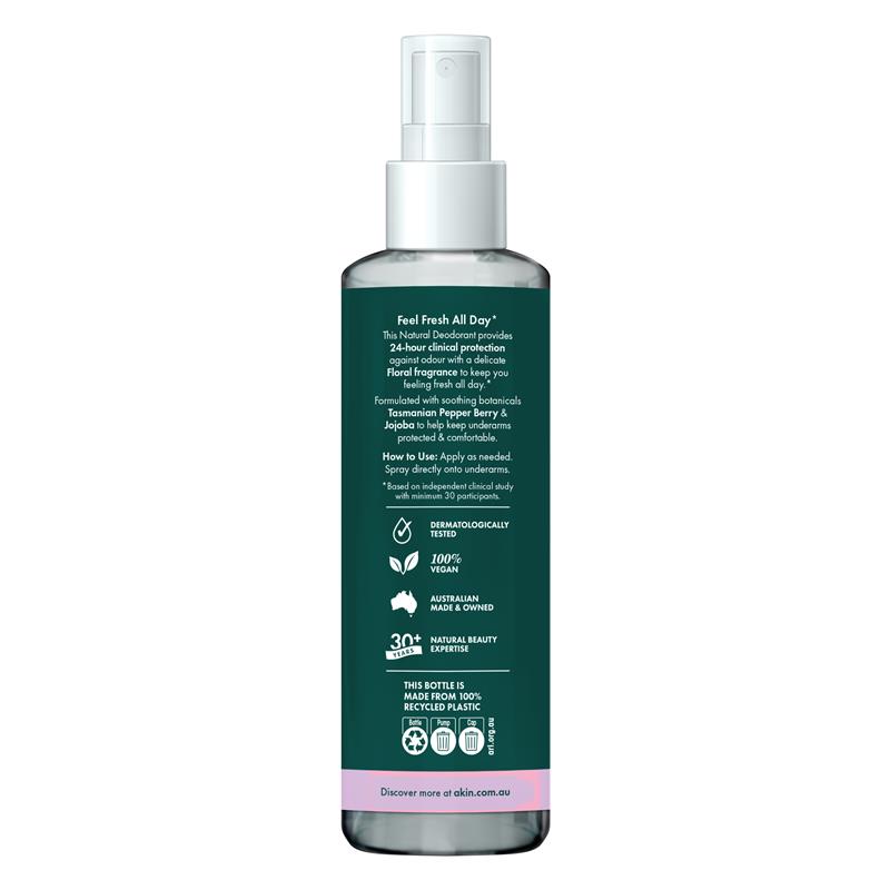 Load image into Gallery viewer, Akin Geranium &amp; Wood Deodorant Spray 150ml
