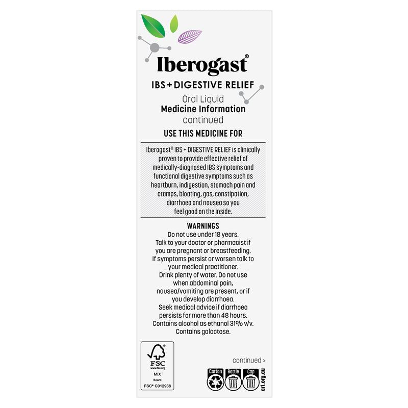 Load image into Gallery viewer, Iberogast IBS + Digestive Relief Oral Liquid 100ml
