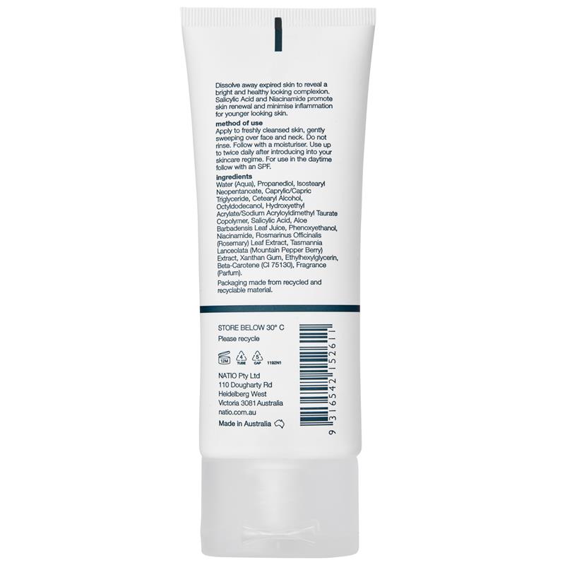 Load image into Gallery viewer, Natio Mens Plus Tight and Tone BHA Exfoliator 80ml
