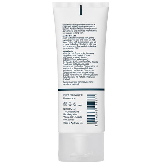 Natio Mens Plus Tight and Tone BHA Exfoliator 80ml