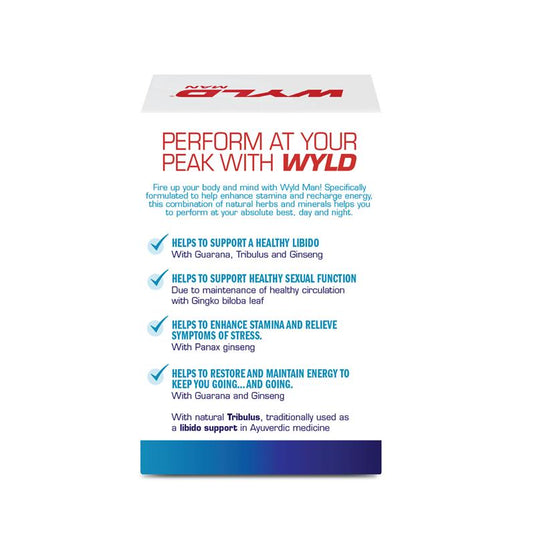 Wyld For Men 60 Tablets
